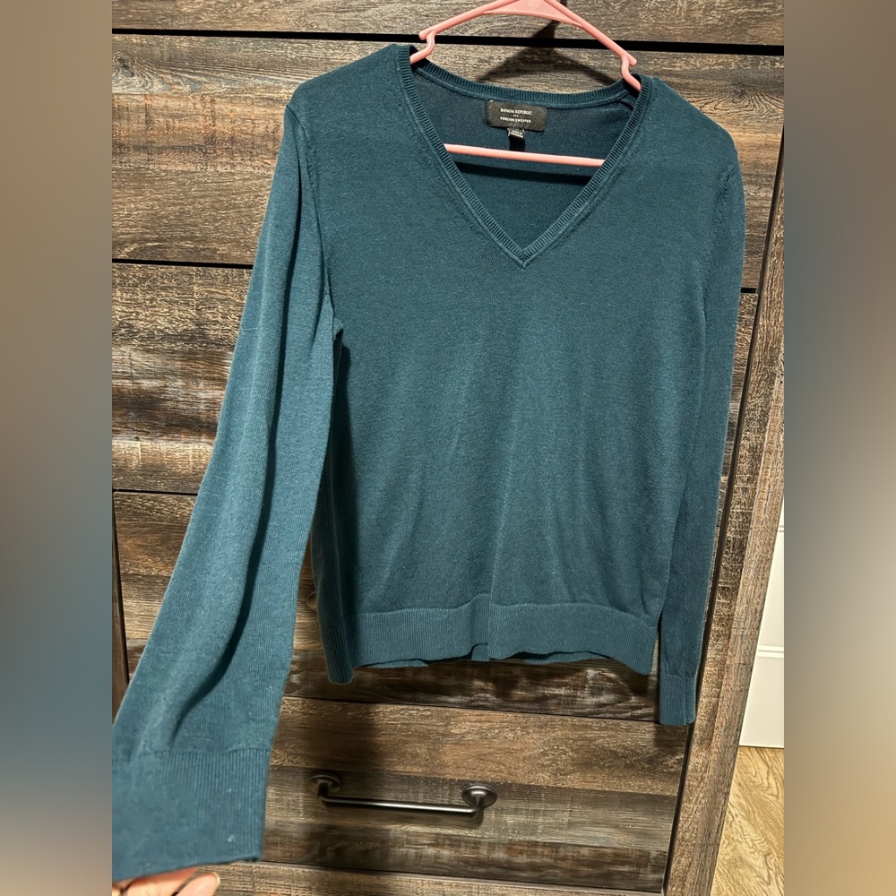 Banana Republic Deep Teal Sweater